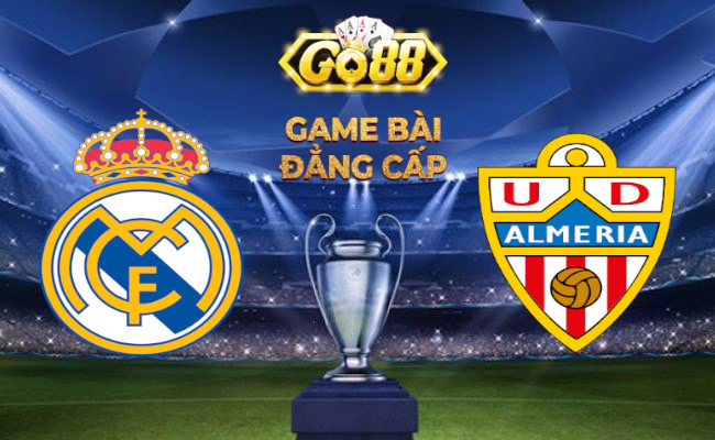 Go88 Soi kèo bóng đá - Real Madrid vs Almeria La Liga 21/01/2024 22:15 Chủ nhật